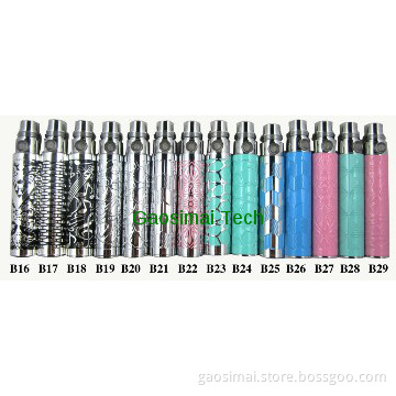 Carved ego k battery,gorgeous e cigarette ego k with ce4 clearomizer